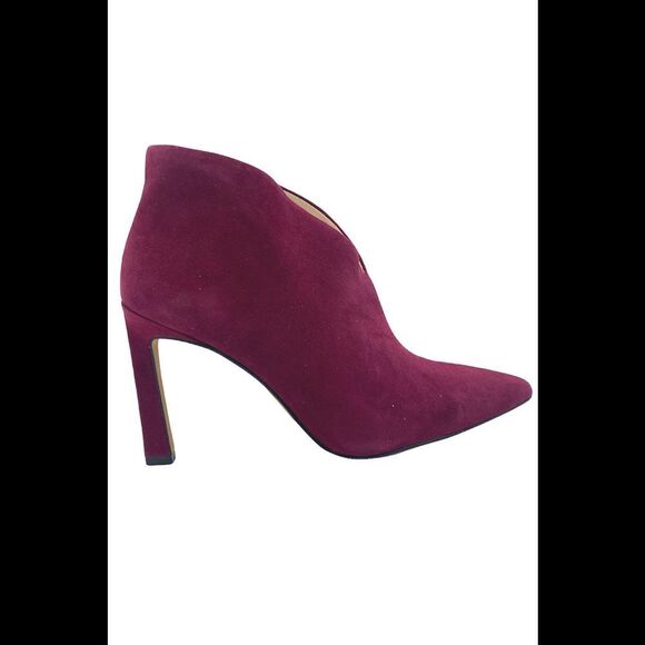 Vince Camuto Shoes - Vince Camuto Pointy Toe Heeled Booties Sestrinda Ribbon Red - Medium